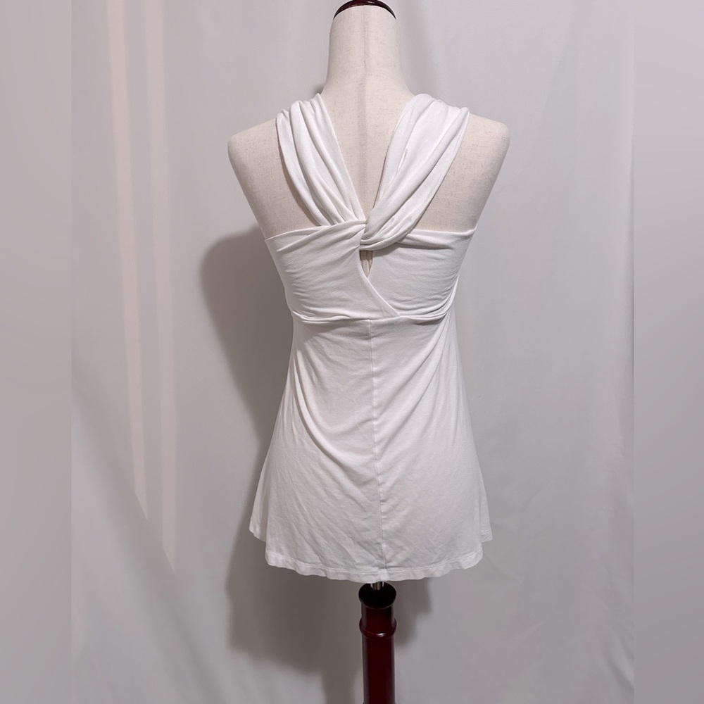 Boston Proper Ruched Babydoll Top. Size: S - Picture 2 of 2